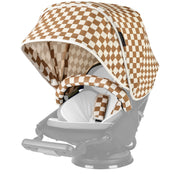 Stroller Canopy in Chestnut Check