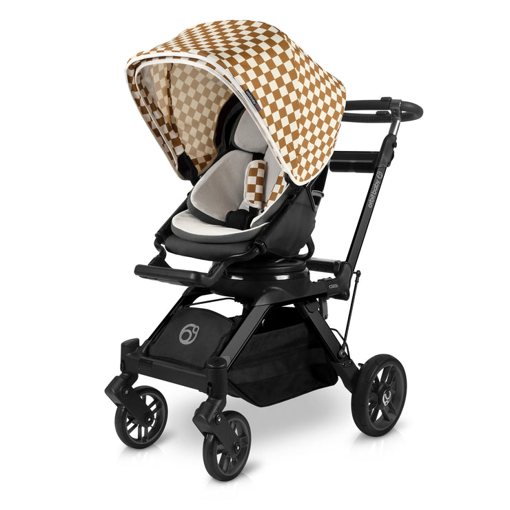 Stroller Canopy in Chestnut Check