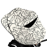 G5 Stroller Canopy in Squiggle