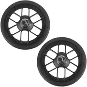 G5 Stroller Rear Wheels with Black Rim and Silver Hub